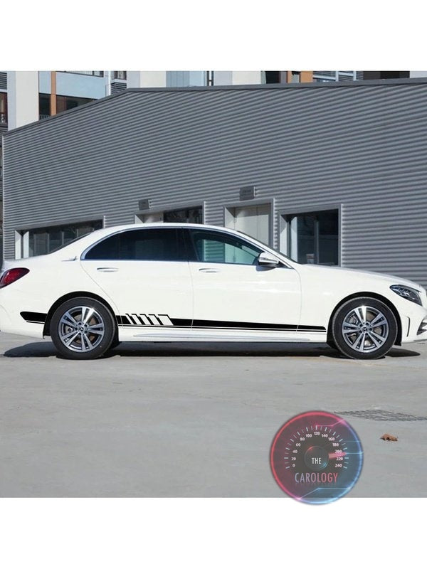 Mercedes AMG Side Skirt decal - The Carology