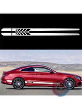 Mercedes AMG Side Skirt decal - The Carology
