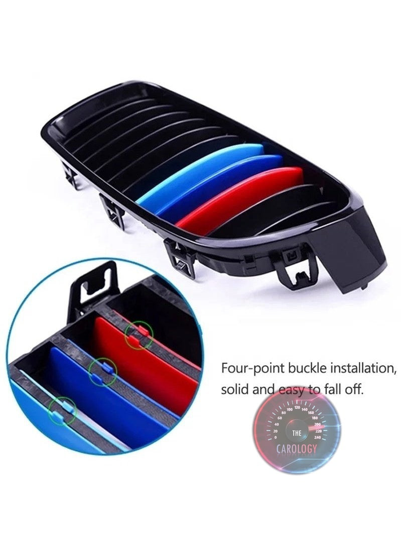 BMW M Sport Front Grille Trim Strips - The Carology