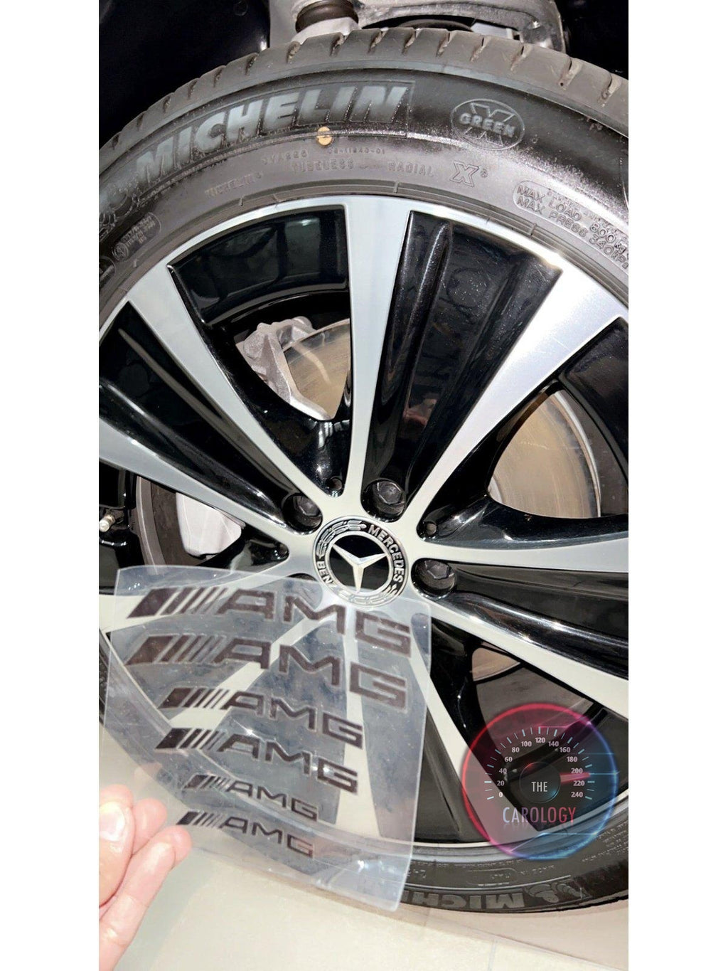 AMG Brake Calipers sticker Decal - The Carology