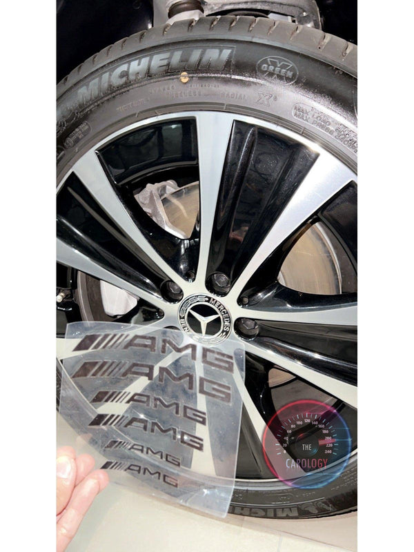 AMG Brake Calipers sticker Decal - The Carology