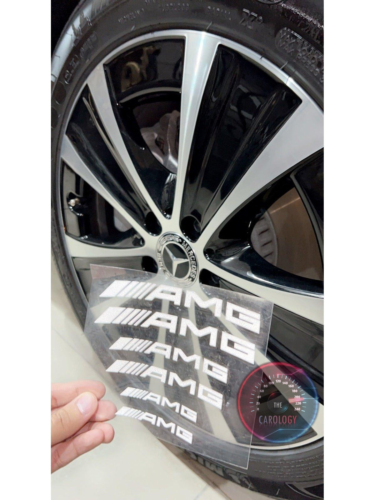 AMG Brake Calipers sticker Decal - The Carology