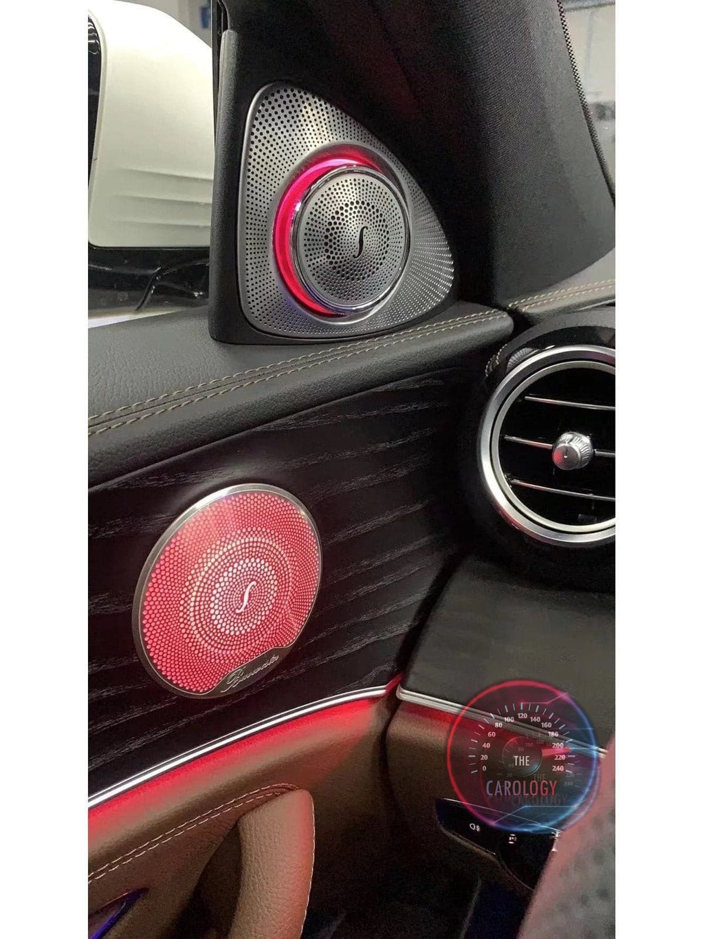 Burmester Speaker Cover with ambient light