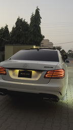 Mercedes W212 E class complete chrome delete wrap