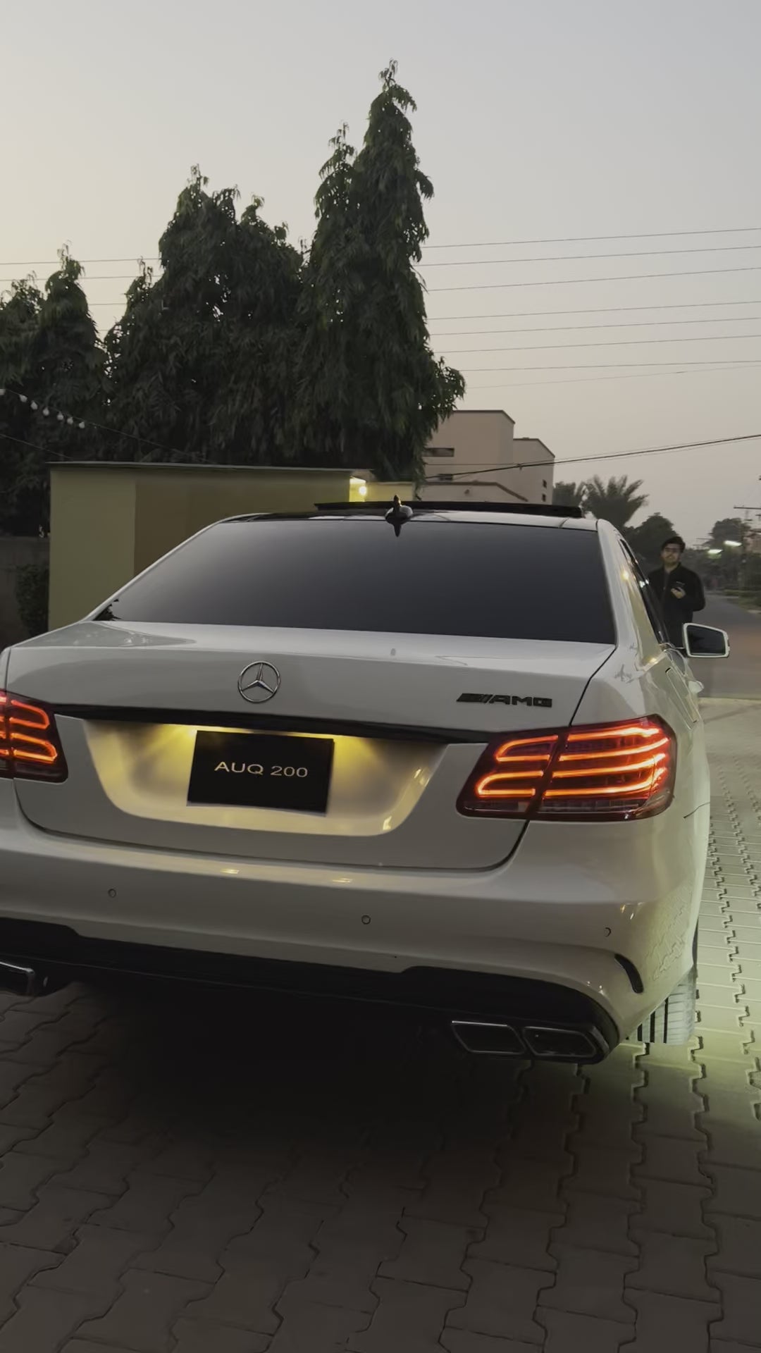 Mercedes W212 E class complete chrome delete wrap