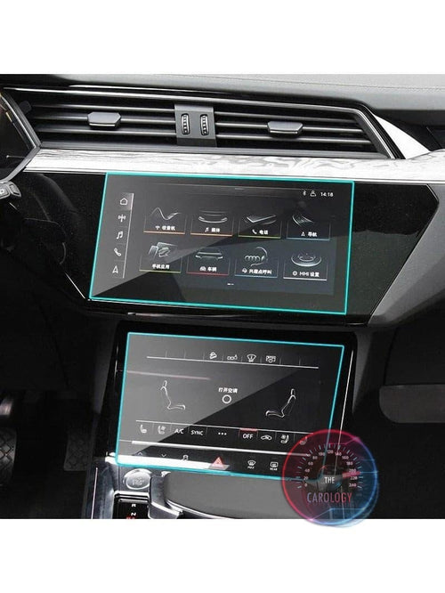Audi E tron tempered glass screen protectors
