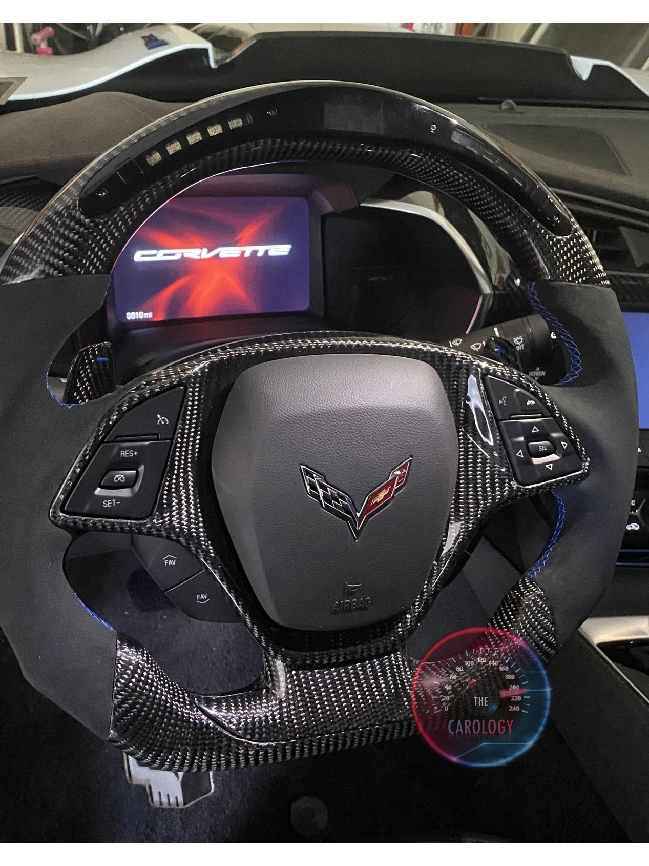 Chevrolet Corvette C7 Steering Wheel - The Carology