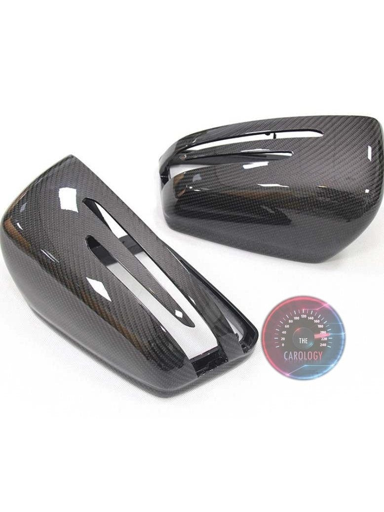 Mercedes black Side Mirror Covers