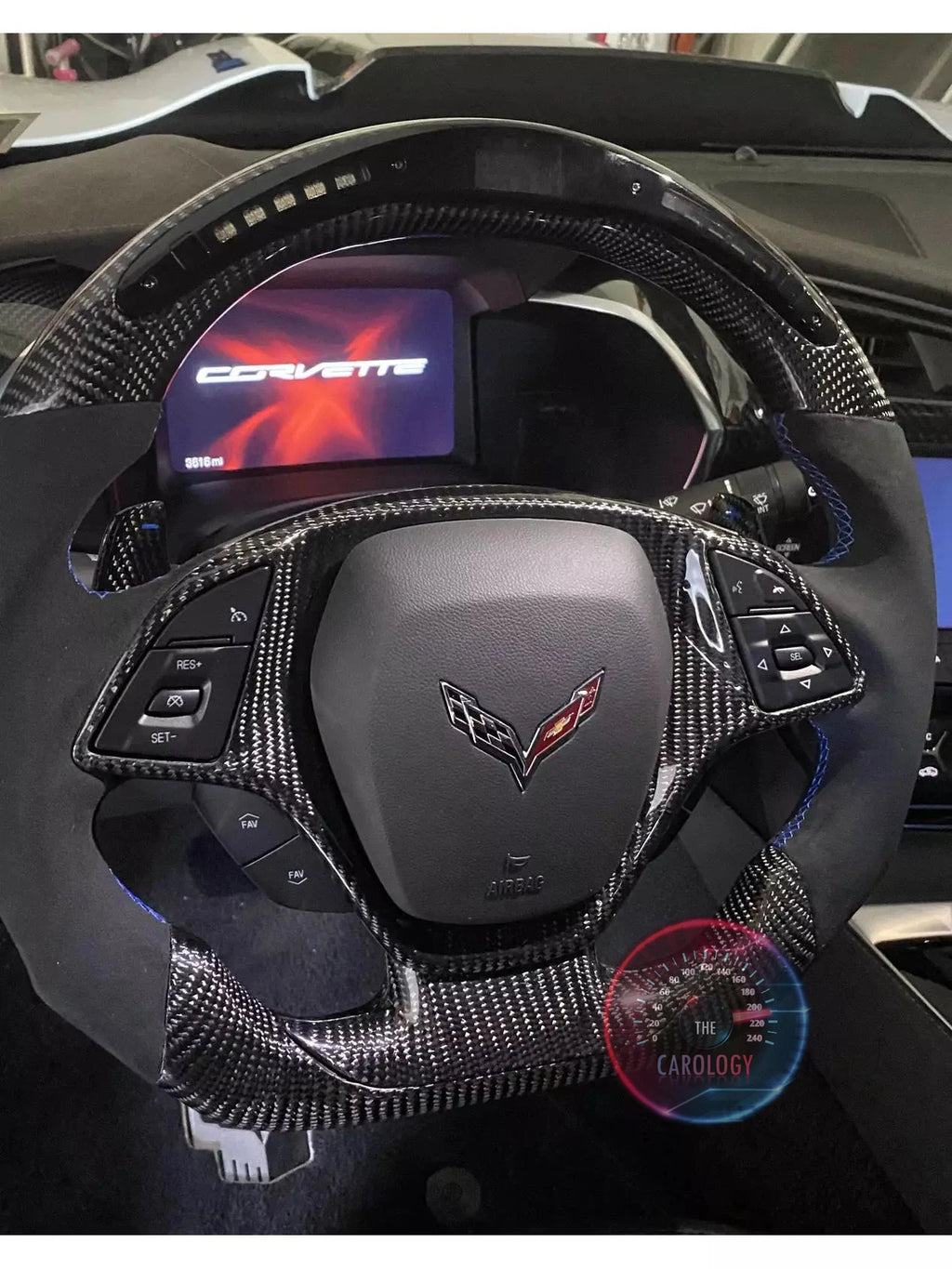 Chevrolet Corvette C7 Steering Wheel - The Carology
