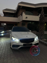 Mercedes W212 E class complete chrome delete wrap