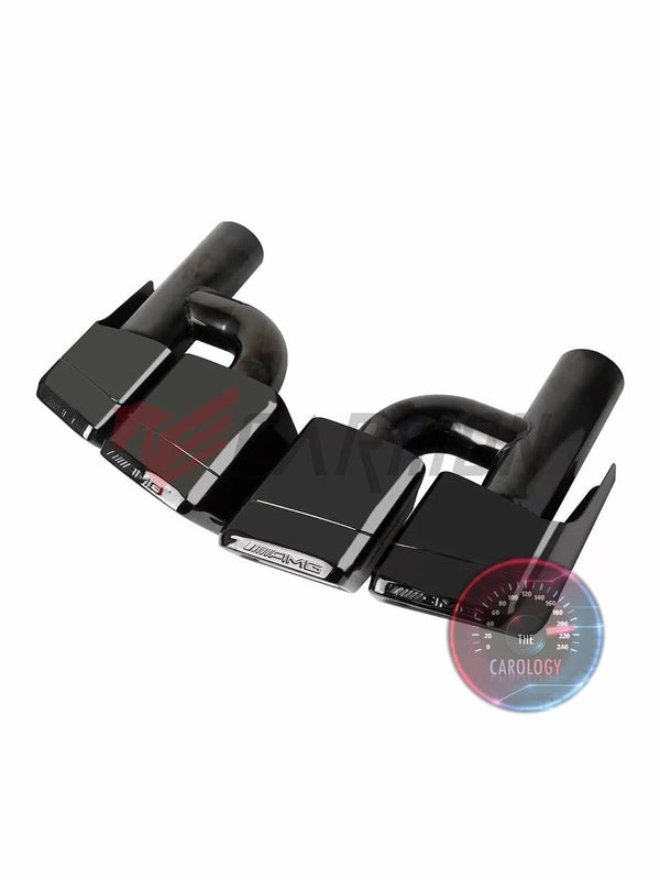 AMG Chrome 304 W204-W212 Muffler tips