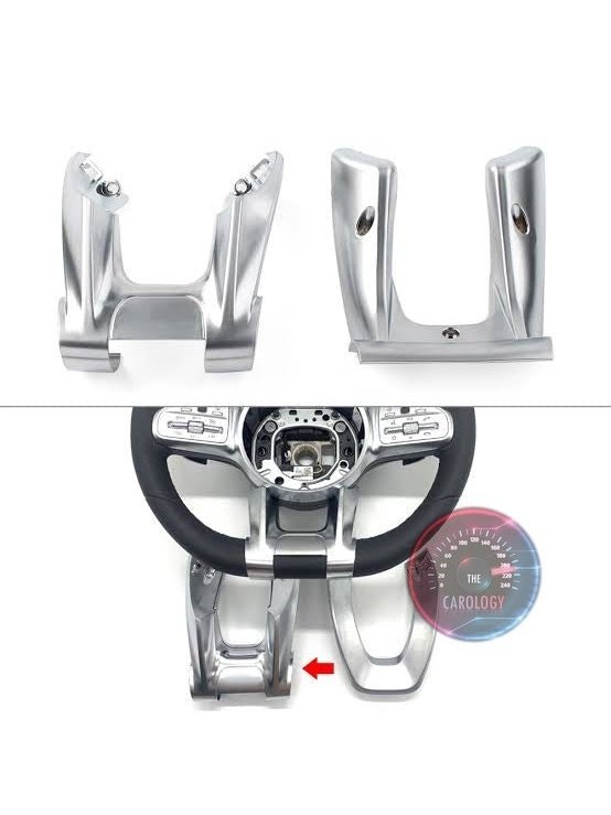 Mercedes AMG Steering Wheel bottom trim - The Carology