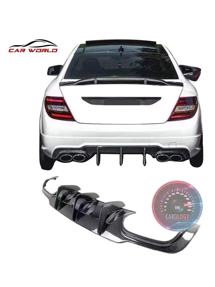 W204 C63 Rear bumper diffuser