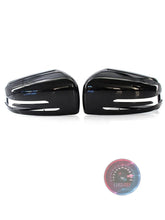 Mercedes black Side Mirror Covers - The Carology