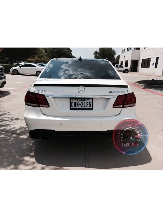 Mercedes W212 Trunk Spoiler - The Carology