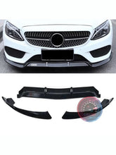 Mercedes W205 Front bumper lip - The Carology