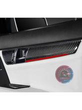 Mercedes W204 Door panel carbon fiber trim - The Carology