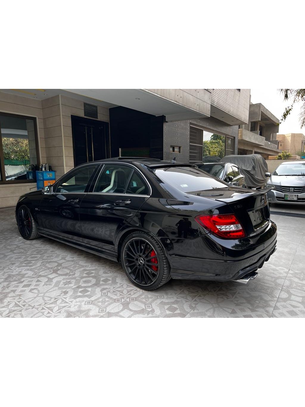 Mercedes W204 C class Ducktail Spoiler