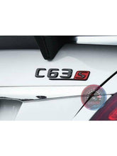 C63 Emblem Black