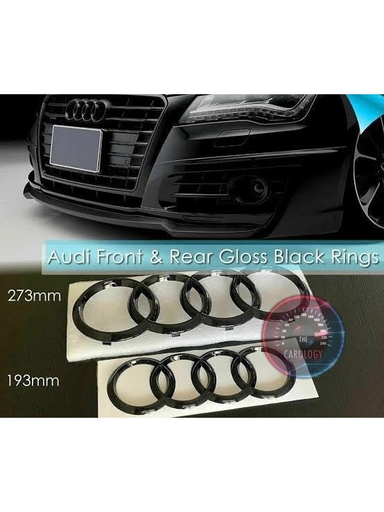 Audi logo - Black