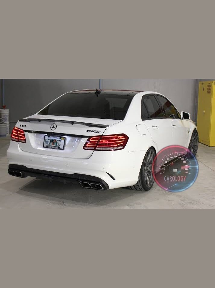 Mercedes W212 Trunk Spoiler - The Carology