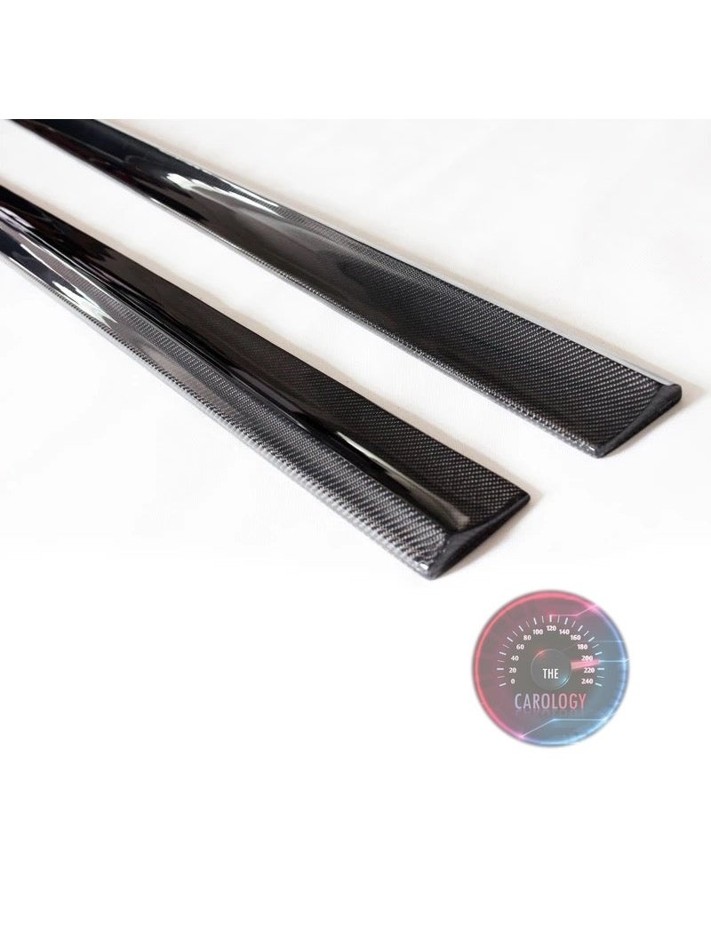 Mercedes W205 side skirts - carbon fiber