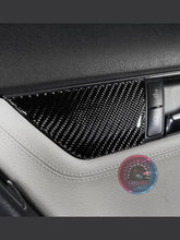 Mercedes W204 Door panel carbon fiber trim - The Carology