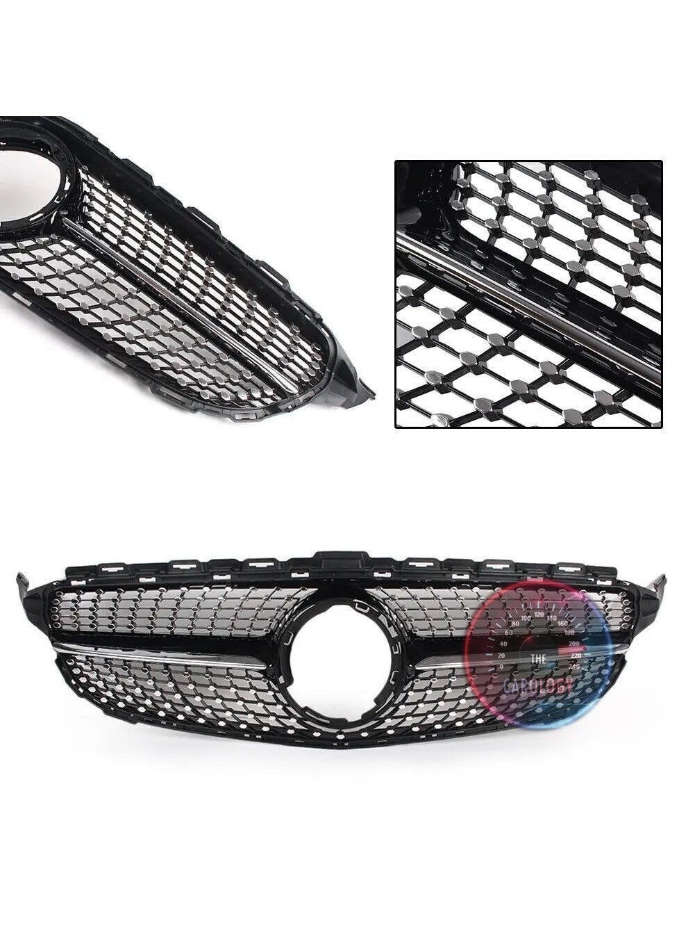 Mercedes W205 diamond style front grill