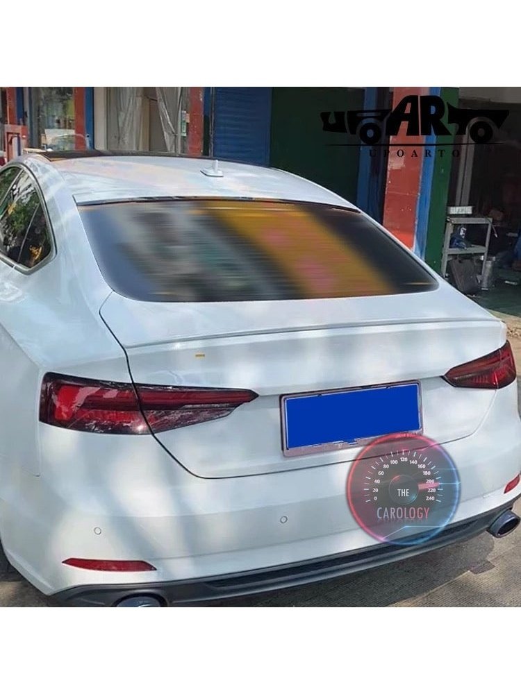 Audi A5 trunk lip spoiler