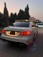 Mercedes W212 E class complete chrome delete wrap