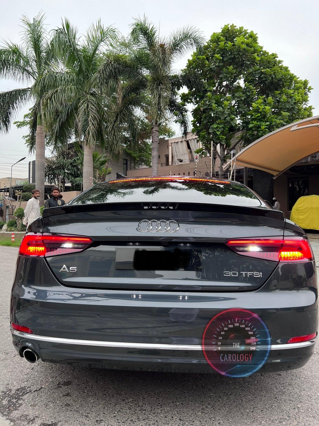 Audi A5 Trunk Spoiler - The Carology