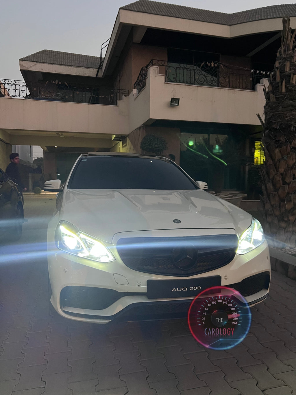 Mercedes W212 E class complete chrome delete wrap