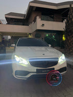 Mercedes W212 E class complete chrome delete wrap