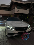 Mercedes W212 E class complete chrome delete wrap
