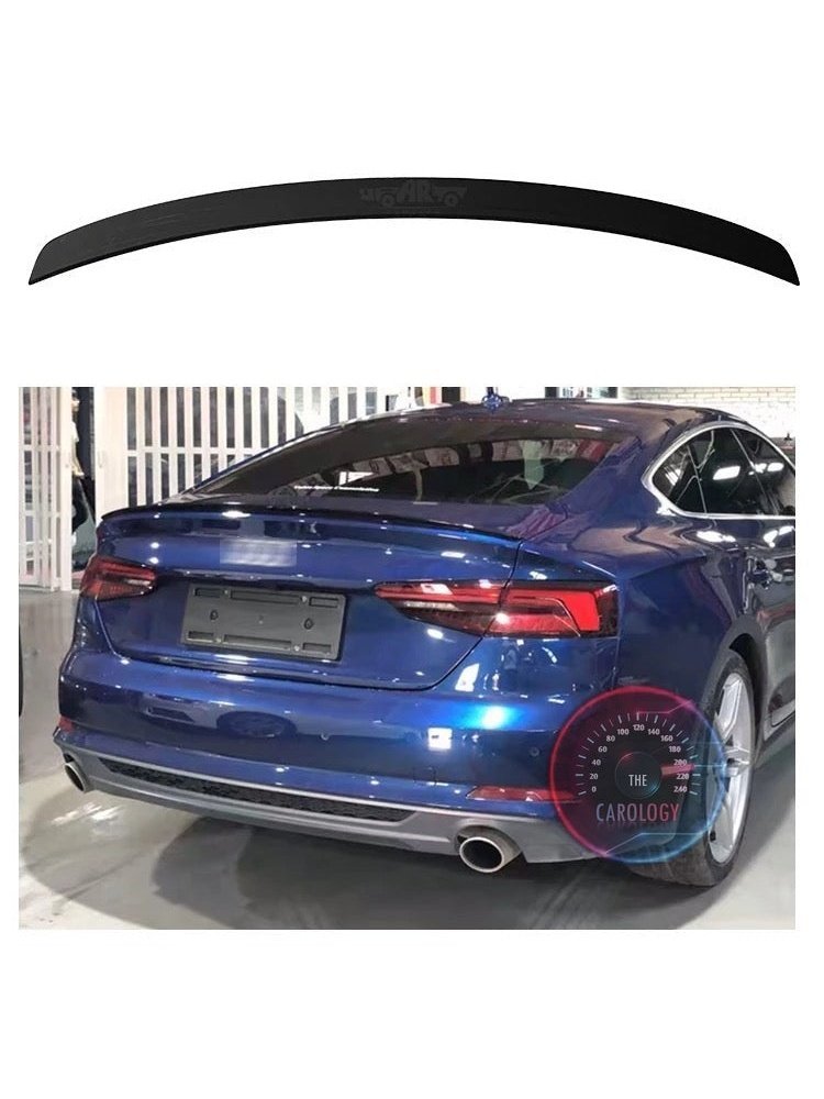 Audi A5 trunk lip spoiler