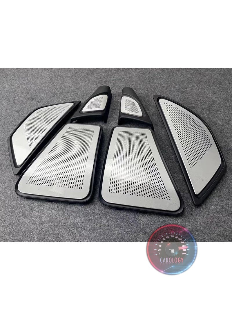 BMW 5 Series Speaker Covers with ambient light - The Carology