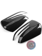 Mercedes black Side Mirror Covers - The Carology