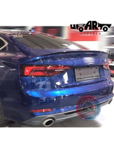 Audi A5 trunk lip spoiler