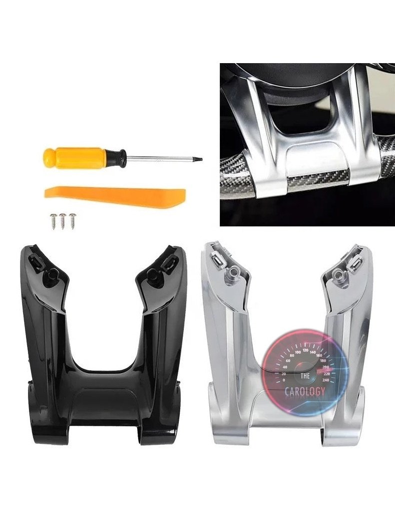 Mercedes AMG Steering Wheel bottom trim - The Carology